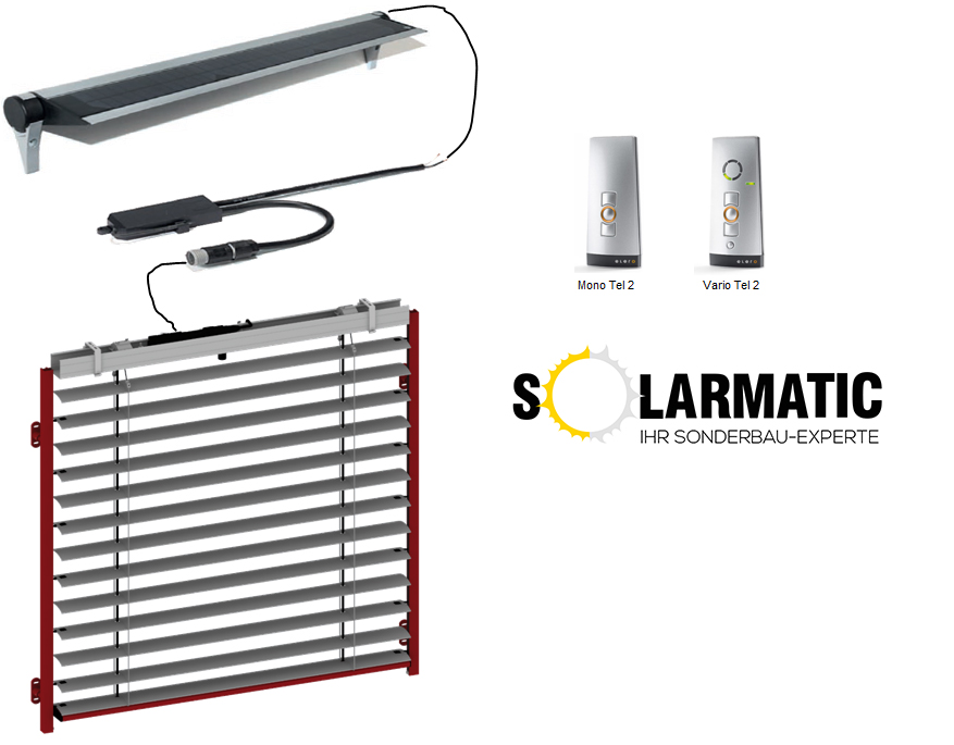 Raffstore Solar