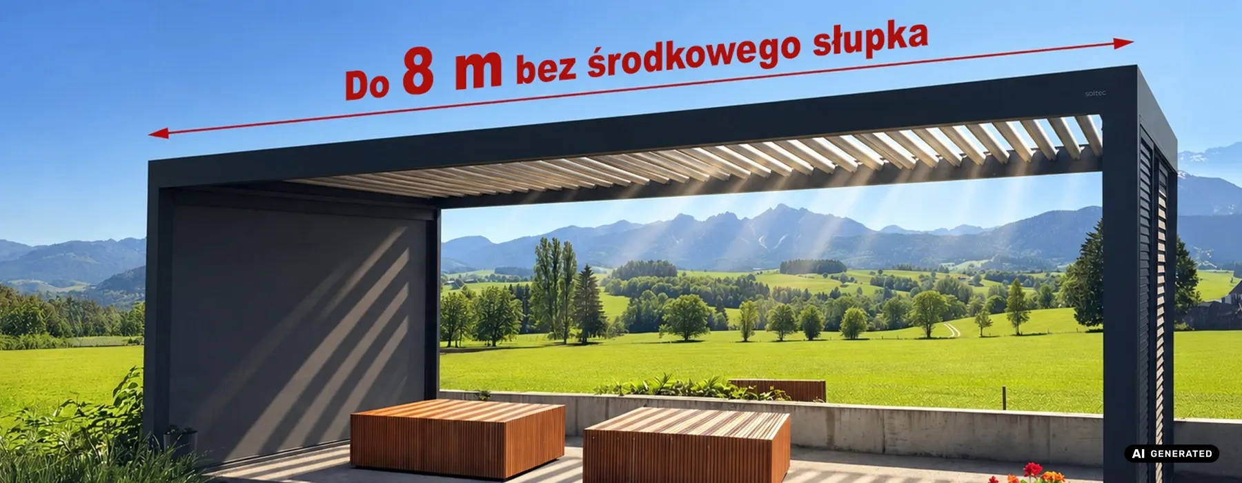 Pergola lamelowa